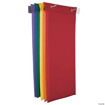Factory Direct Partners Hanging Rest Mats with Wall Mount, 6Piece