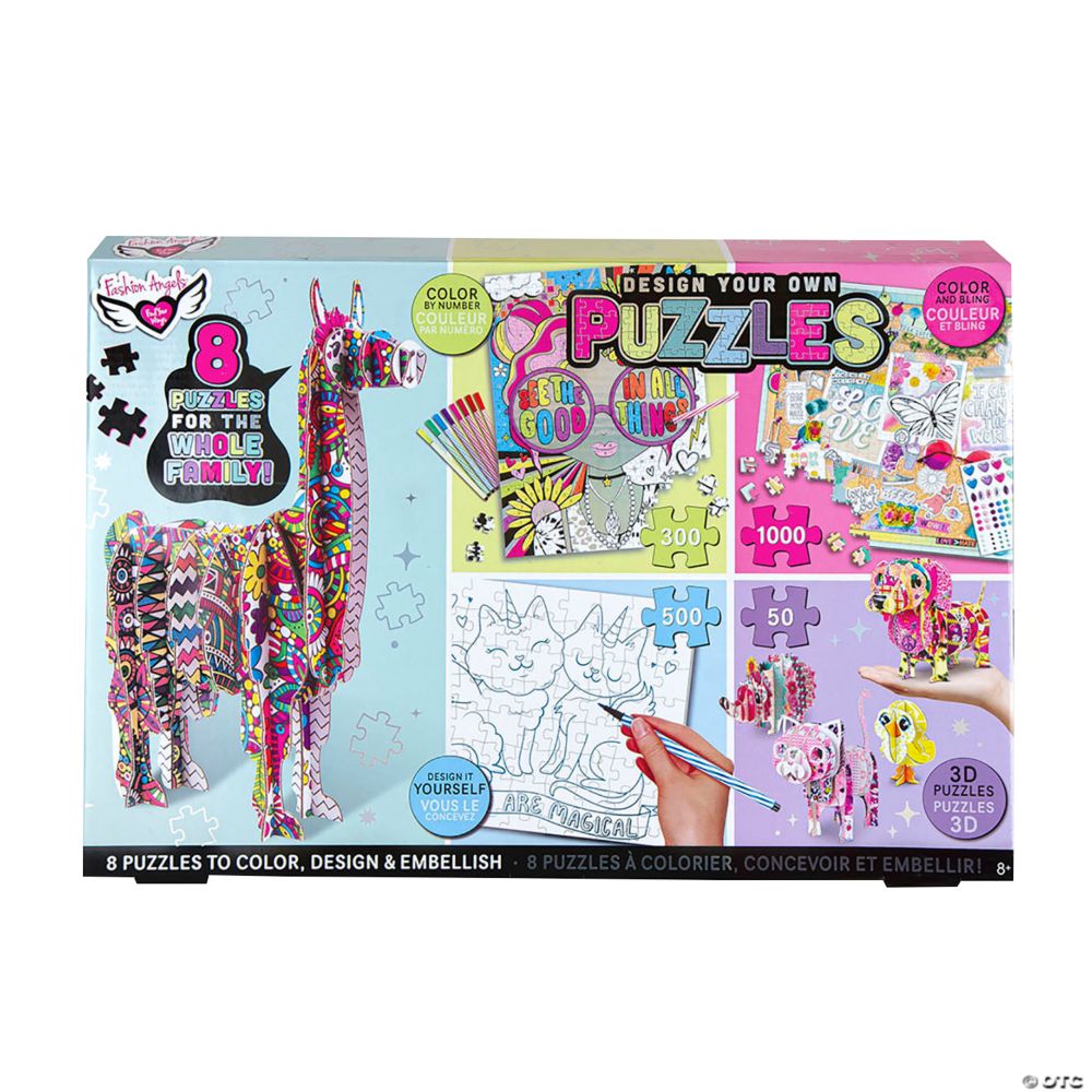 Design Your Own Puzzles Set - Makes 8