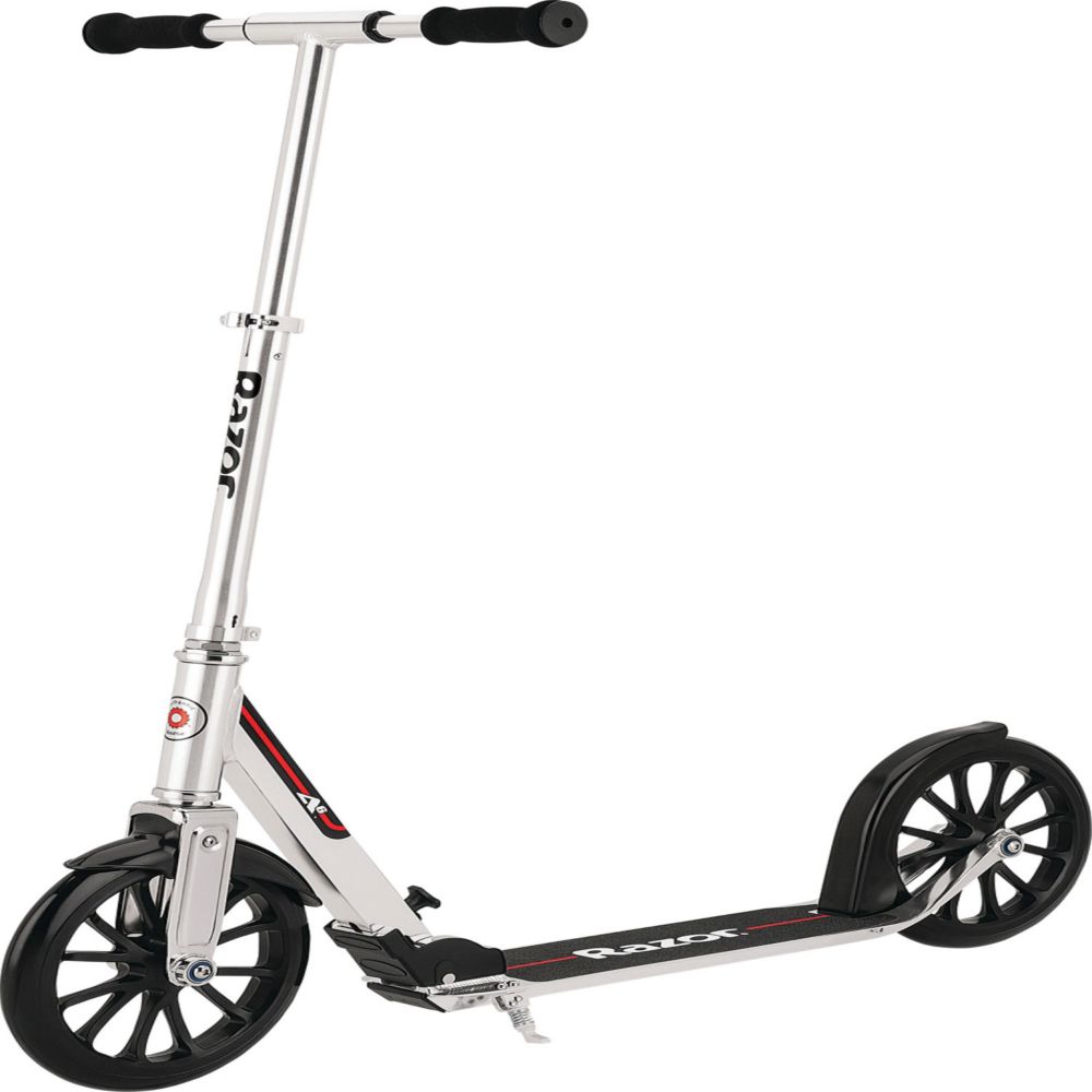 Razor A6 Scooter: Silver From MindWare