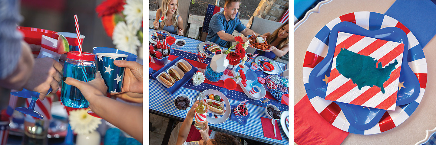 4th of July Backyard BBQ Party Supplies