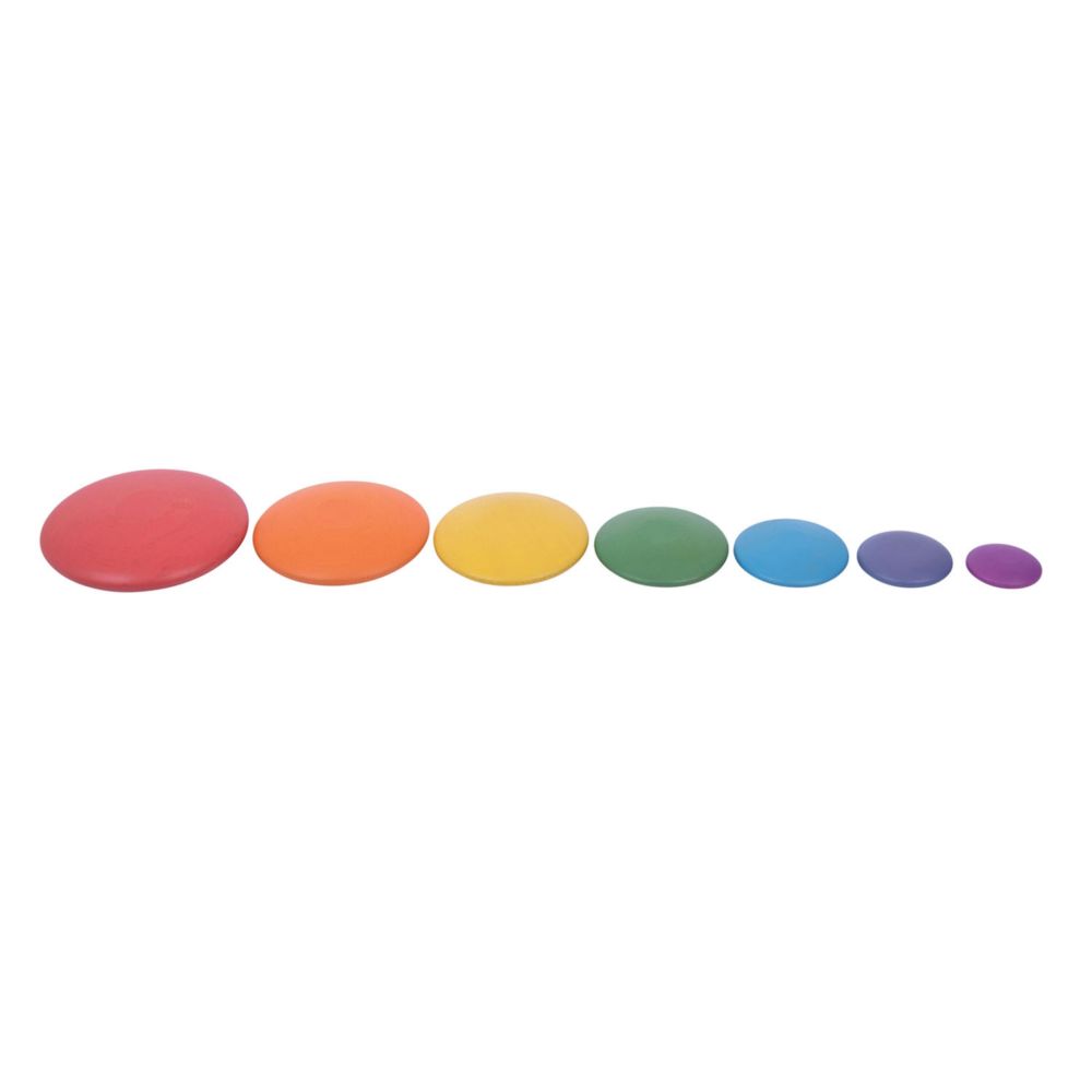 Learning Advantage Rainbow Buttons - Set of 7 From MindWare