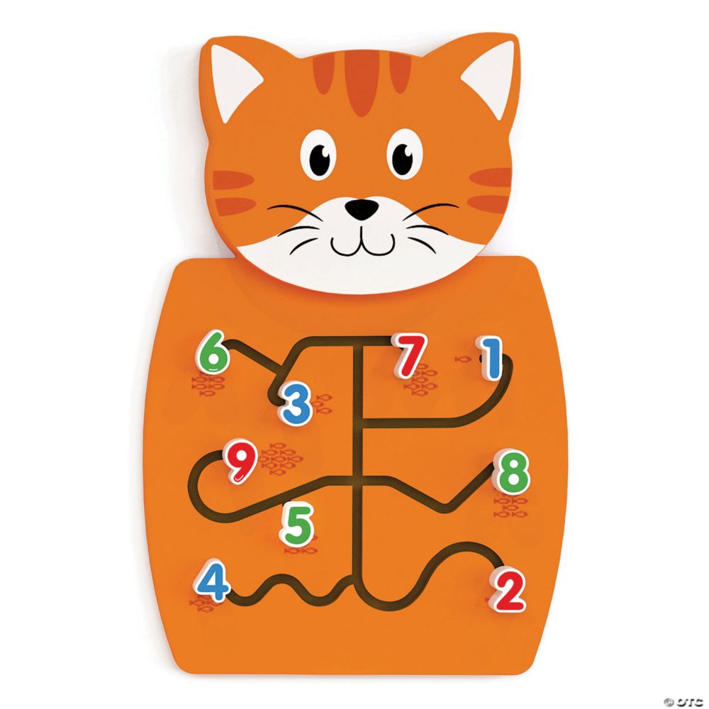 Learning Advantage Single Activity Wall Panel, Cat From MindWare