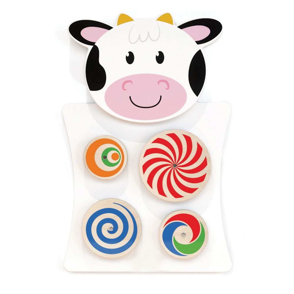 Learning Advantage Single Activity Wall Panel, Cow From MindWare