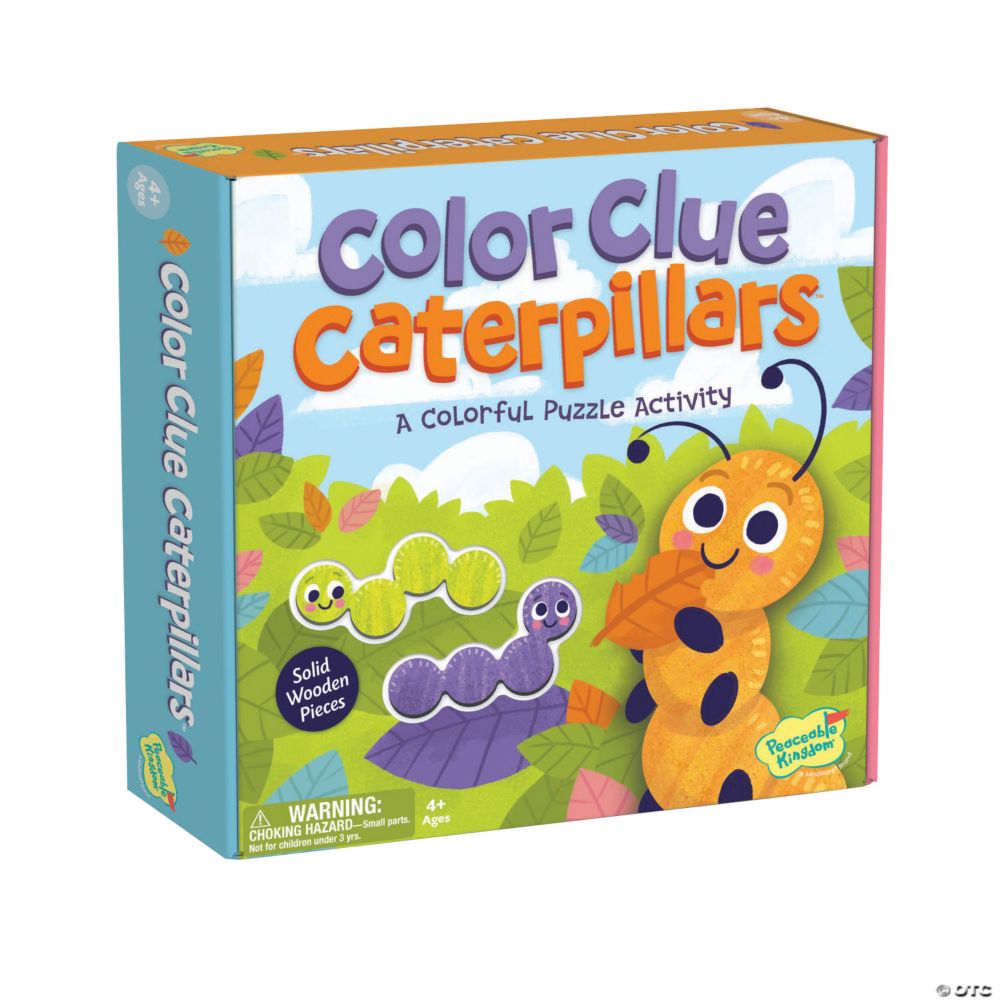 Color Clue Caterpillars From MindWare