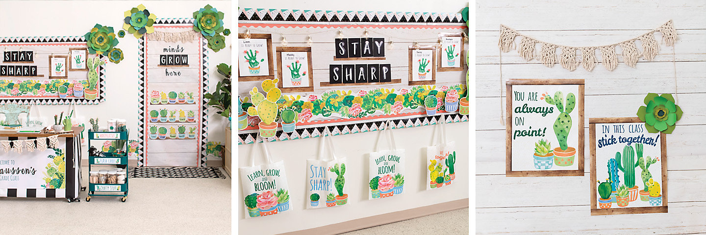 Cactus Classroom Theme Supplies