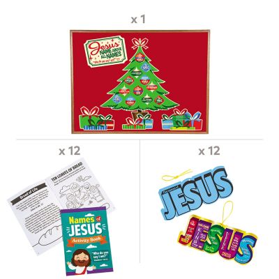 Church Christmas classroom Decorations and activity books