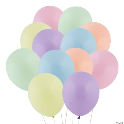 Bulk 144 Pc. Pastel Latex Balloons