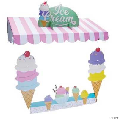 Ice Cream Tabletop Hut Decor Oriental Trading