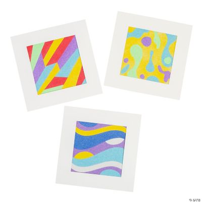Framed Sand Art Sheet Craft Kit - Makes 12