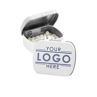 Custom Full-Color Logo Mint Tins – 24 Pc.