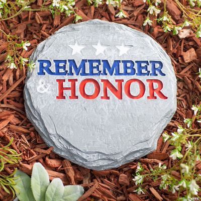 7 3/4 Bulk 24 Pc. Mini Memorial Day Poppy Yard Signs