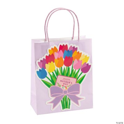 flower bouquet paper bag