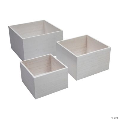 White Storage Box Set – Pc. | Trading