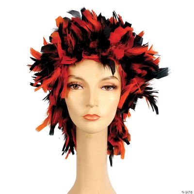 Women's Feather Wig Oriental Trading