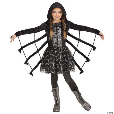 Girl's Sparkling Spider Costume Oriental Trading