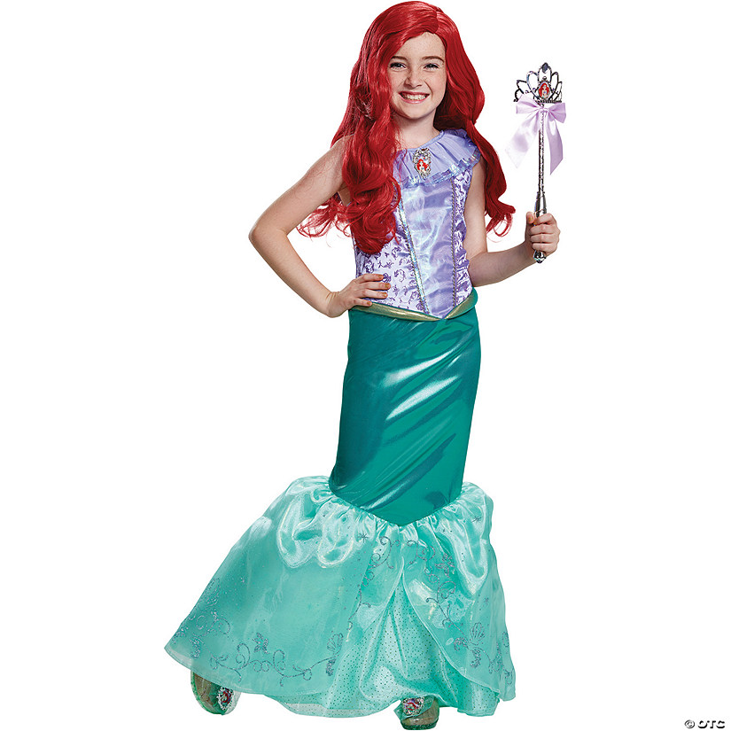 Disney Ariel The Little Mermaid Toddler Dress Girl's Halloween Costume 2T NEW 