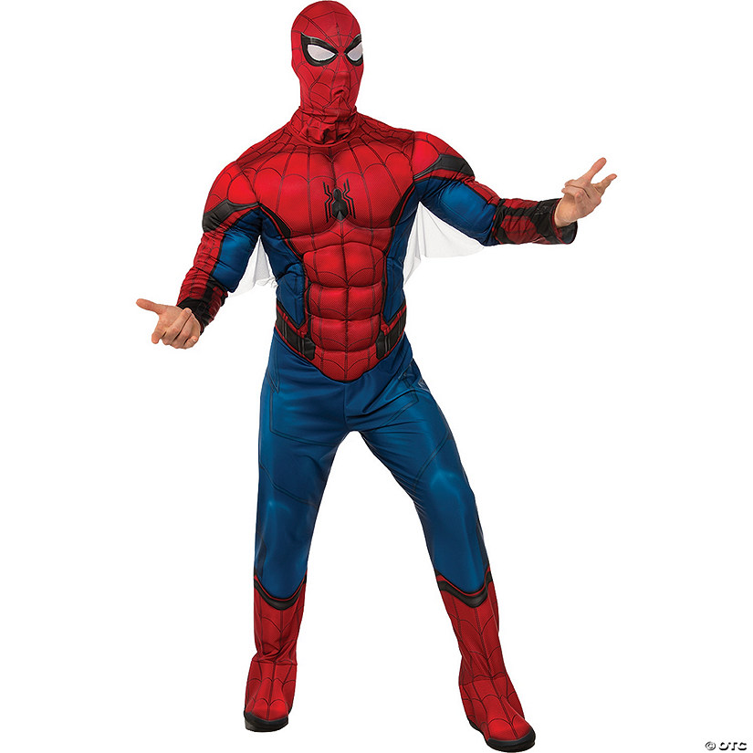 Men's Deluxe Spider-Man Muscle Chest Costume | Oriental Trading