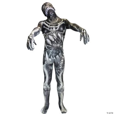 Men's Skull N' Bones Morphsuit Costume Oriental Trading