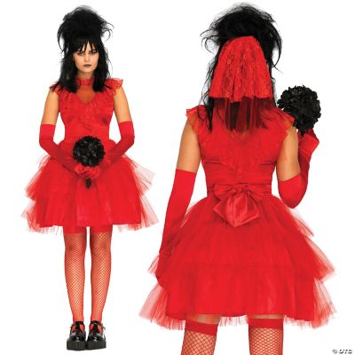 Red Beetle Bride Women's Halloween Costume main image 1