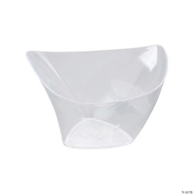 Premium Clear Cube Disposable Plastic Cups (288 Cups)
