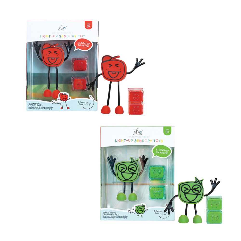 Glo Pals Sammy and Pippa: Set of 2 From MindWare