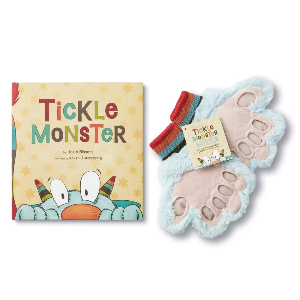 Compendium, Inc. Tickle Monster Laughter Book & Mitts Kit From MindWare