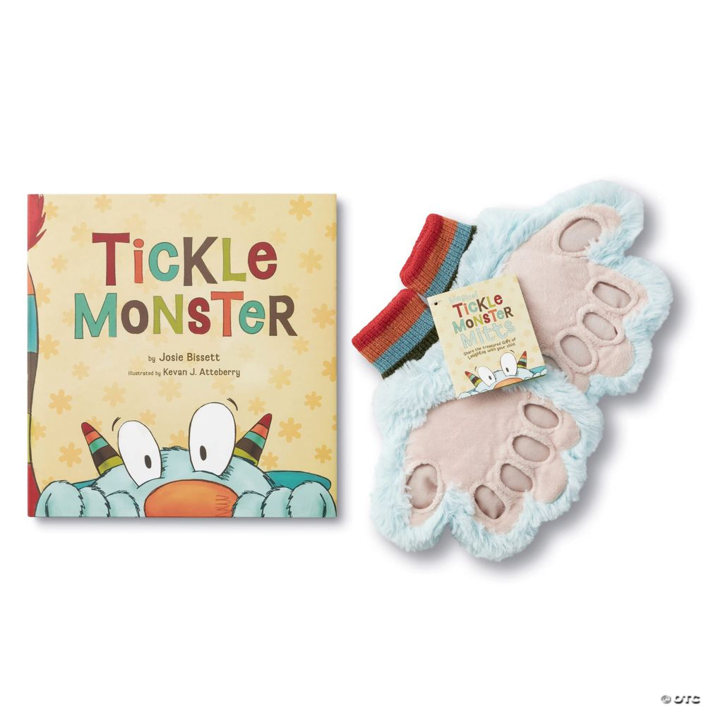 Compendium, Inc. Tickle Monster Laughter Book & Mitts Kit From MindWare