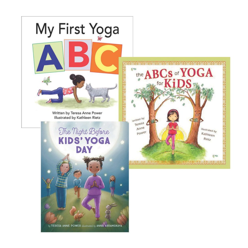 Kids Yoga Book Set - 3 Books From MindWare