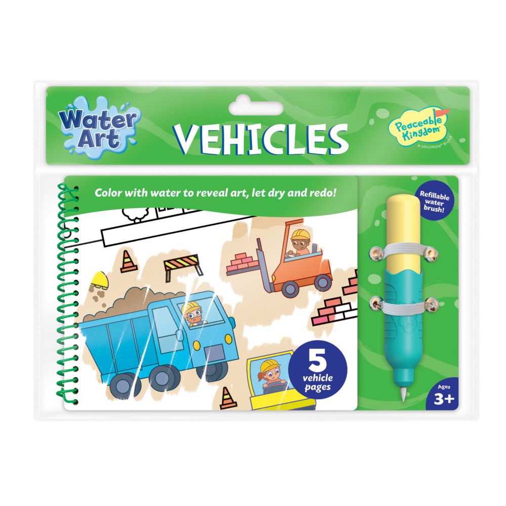Water Art Book: Vehicles From MindWare