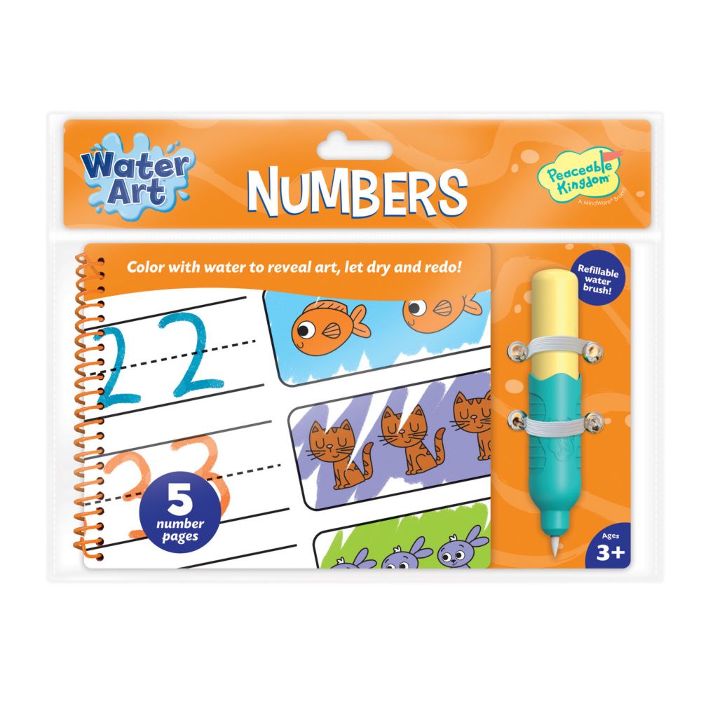 Water Art Book: Numbers From MindWare