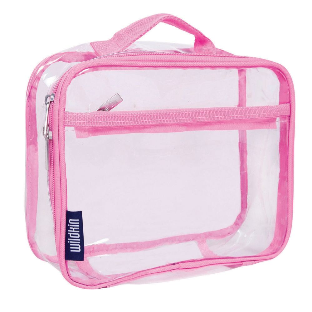 Wildkin Clear with Pink Trim Lunch Box From MindWare