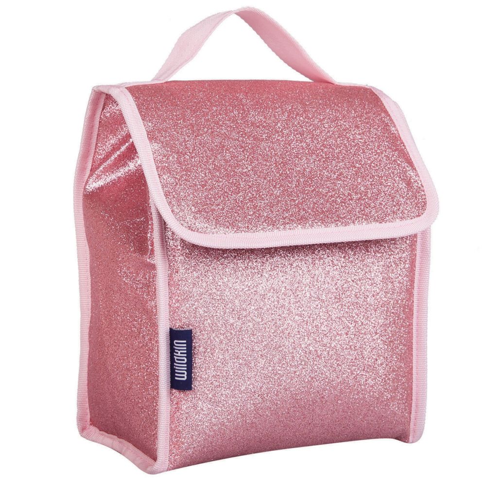 Wildkin: Pink Glitter Lunch Bag From MindWare