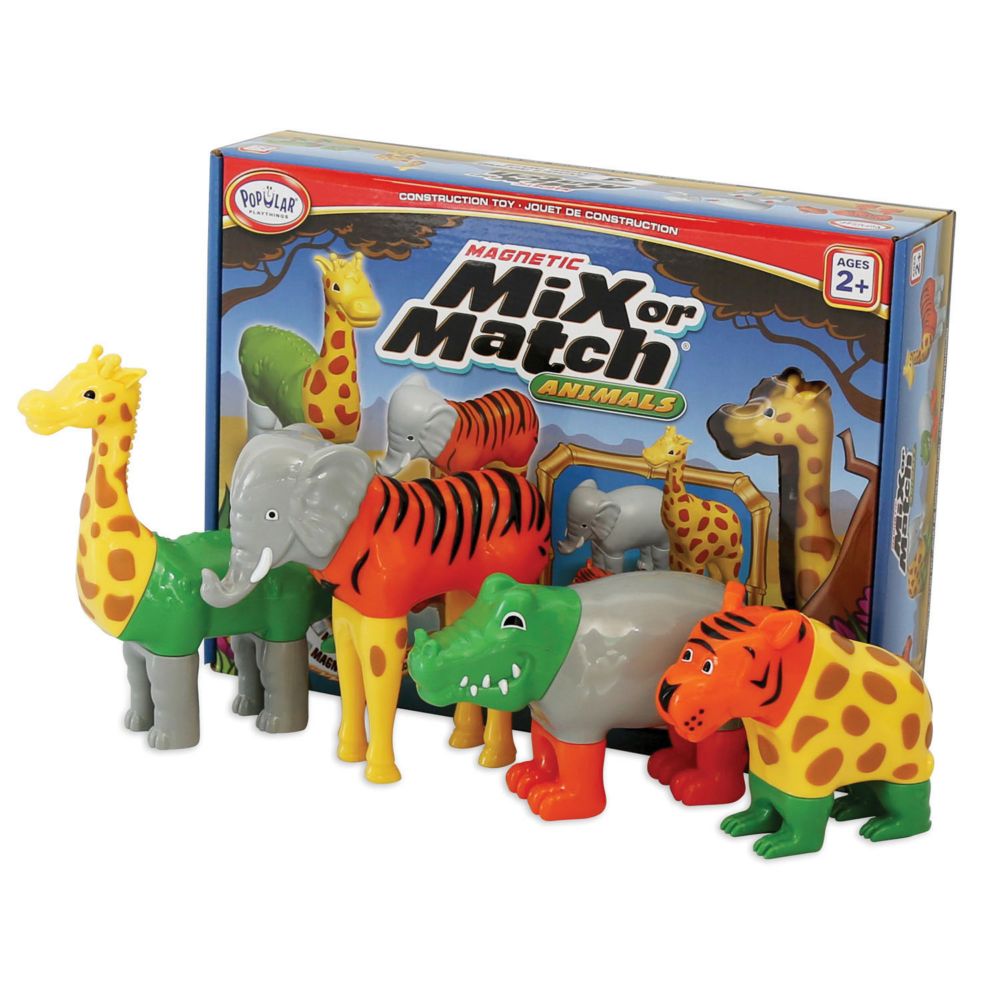 Popular Playthings Magnetic Mix or Match® Animals From MindWare