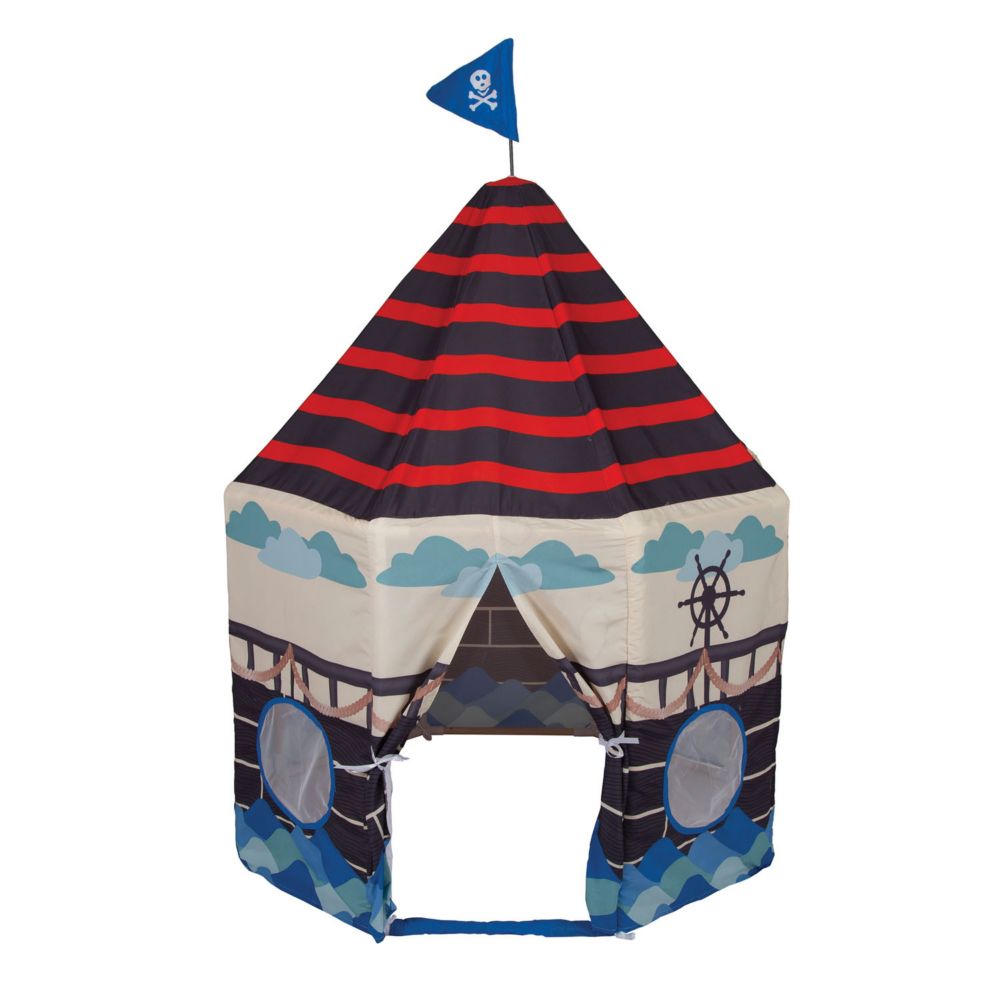 Pacific Play Tents: Pirate Pavilion With Flag From MindWare