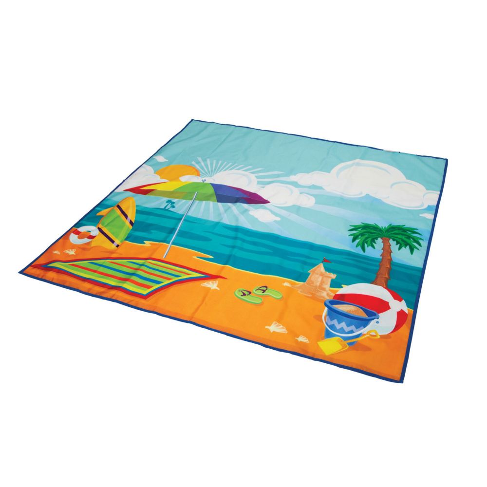 Pacific Play Tents: Seaside Beach Mat From MindWare