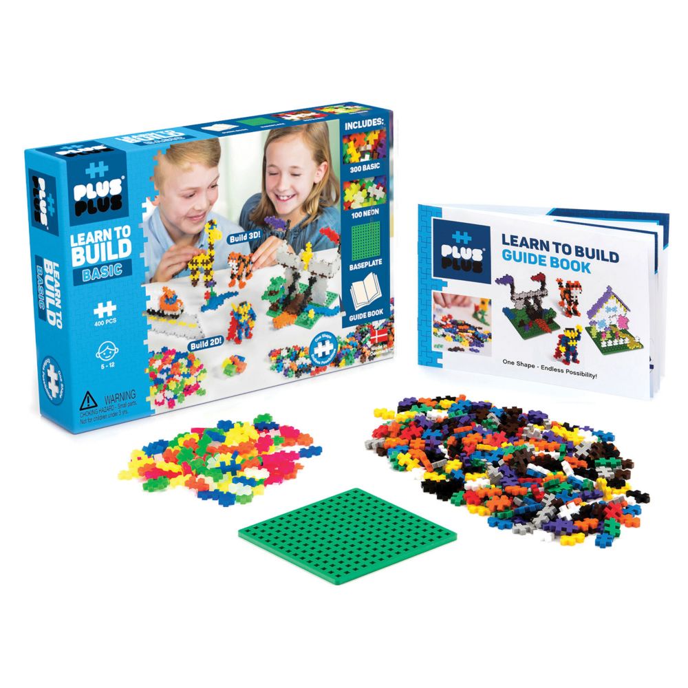 Plus-Plus® Learn To Build Set, Basic From MindWare