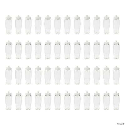 27 oz. Bulk 50 Ct. Clear Plastic Water Bottles Oriental Trading