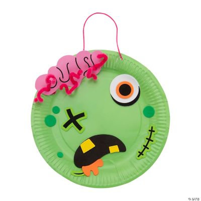 Easy Halloween Paper Plate Crafts & Craft Kits - The Chirping Moms