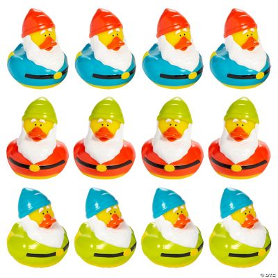 Gnome Rubber Ducks 12 Pc.