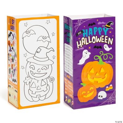 Halloween Activity Treat Bags - 12 Pc. - Discontinued