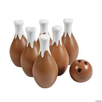 Thanksgiving Turkey Bowling Set - 12 Pc.