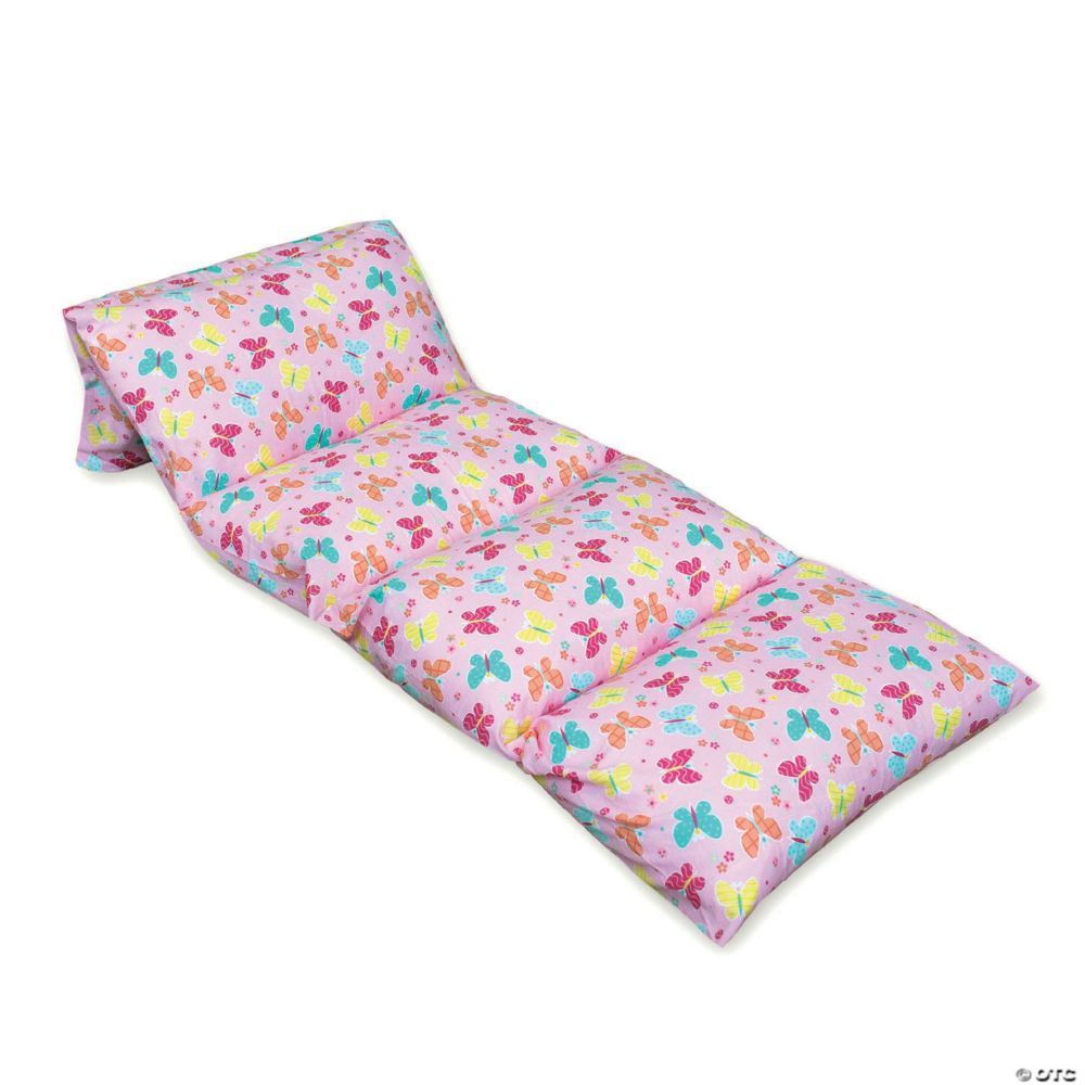 Wildkin Butterfly Garden Pink Pillow Lounger From MindWare