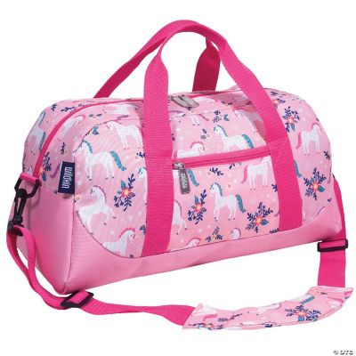 Wildkin Pink Unicorn Overnighter Duffel Bag Personalized 