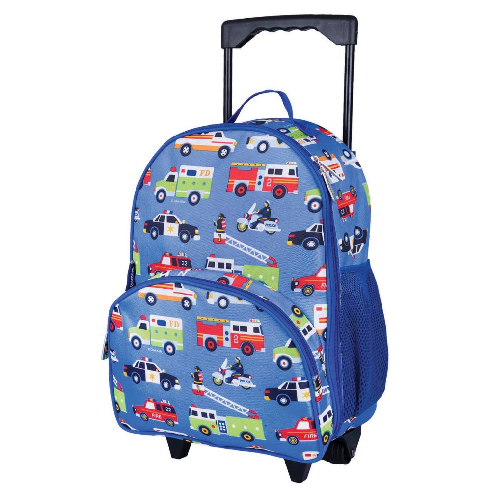 Wildkin - Heroes Rolling Luggage From MindWare