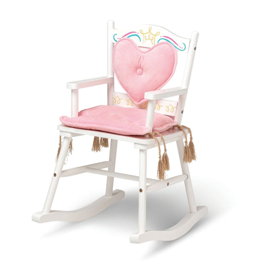 Wildkin Princess Rocking Chair - White From MindWare
