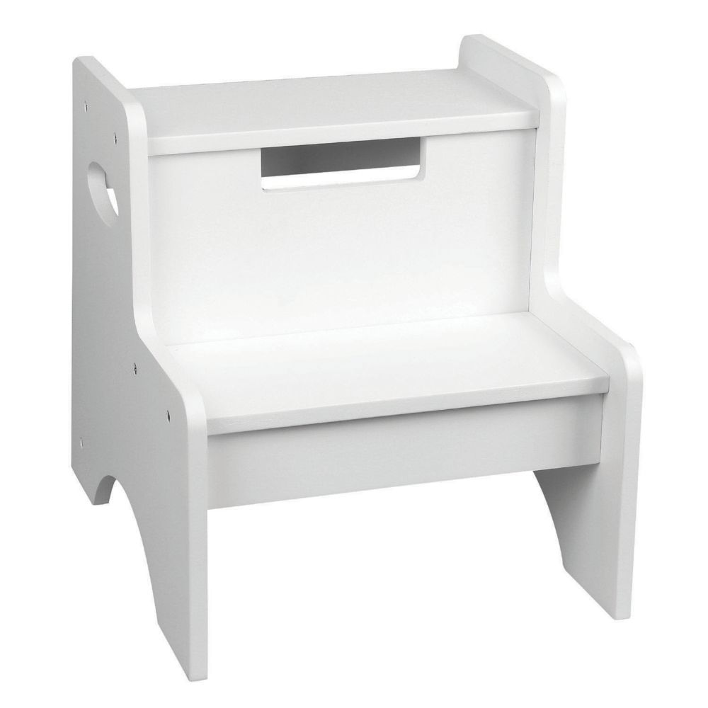 Wildkin: Two Step Stool - White From MindWare