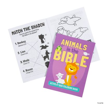 Animals in the Bible Activity Books 12 Pc. Oriental Trading