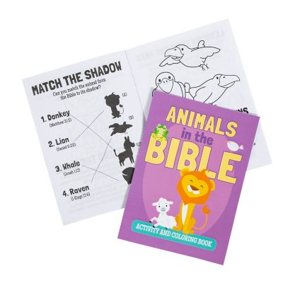 Animals in the Bible Activity Book set