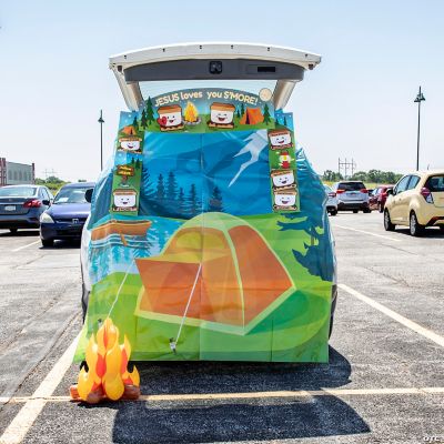 Deluxe Religious Camping Jesus Loves You S'More TrunkorTreat