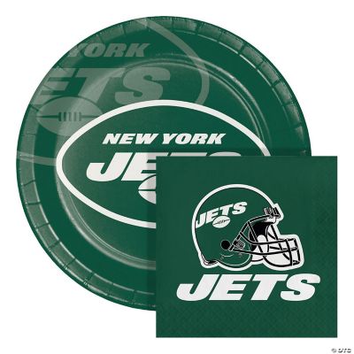 NFL New York Jets Paper Plate And Napkin Party Kit Oriental Trading